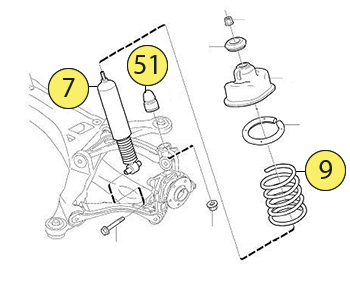 Xc90 online rear suspension